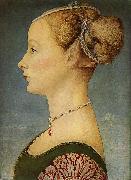 Pollaiuolo, Piero Portrat eines Madchens china oil painting artist